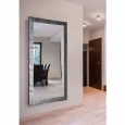American Made Rayne Extra Large Safari Silver Wall/ Vanity Mirror
