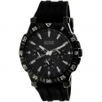 Guess Men's U0966G2 Black Silicone Quartz Fashion Watch