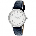 Tissot Women's T109.210.16.032.00 Silver Leather Analog Quartz Fashion Watch