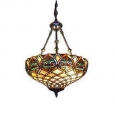 Serena d'italia Tiffany-style Baroque 2-light Hanging lamp