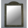 Grey Fir Rustic Solid Mirror (26 inch x 36 inch)