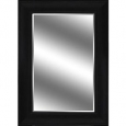 Y-Decor Dark Espresso Finish 31 x 43 Beveled Wall Mirror
