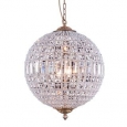 Bombay Winsted Collection Crystal Globe Pendant Lamp