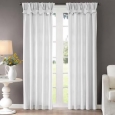 Madison Park Natalie Twisted Tab Curtain Panel (50 x 84) in Taupe (As Is Item)