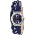 Swatch Women's Irony YSS290 Blue Leather Swiss Quartz Fashion Watch