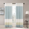 Madison Park Chester Polyoni Pintuck Curtain Panel