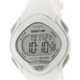 Timex Women's Ironman Sleek TW5M12400 White Resin Japanese Quartz Diving Watch