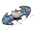 Colorful Adult Children Hand Spinner Toys Bat Shape Focus Desk Toy ADHD Anti Stress Toy