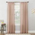 No. 918 Amalfi Linen Blend Textured Sheer Rod Pocket Curtain Panel