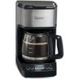 Capresso 426.05 5 Cup Mini Drip Coffeemaker, Black/Silver