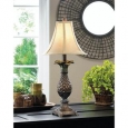 Decorative Leafy Pineapple Table Lamp (As Is Item)