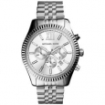 Michael Kors Men's MK8405 Lexington Chronograph Silvertone Stainless Steel Bracelet Watch