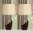 Burke 31-inch Antique Table Lamps (Set of 2)