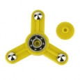 Yellow Tri-Spinner Toy Plastic Hand Spinner Finger Spinner Toys For Adults Kids
