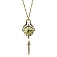 American Coin Treasures Glass Ball Bronze Watch Necklace
