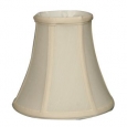Royal Designs True Bell Lamp Shade, Eggshell, 4 x 8 x 7.25, BS-704-8EG (As Is Item)