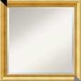 Wall Mirror Square, Townhouse Gold 24 x 24-inch (As Is Item)