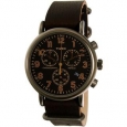 Timex Men's Weekender TW2P85400 Brown Leather Quartz Dress Watch
