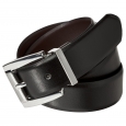 Merona Black Reversible Belt - L