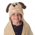 Comfy Critters Hooded Blanket - Dexter the Dog