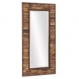 Allan Andrews Rhinelander Wood Plank Mirror