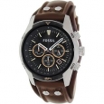 Fossil Men's Coachman CH2891 Brown Leather Quartz Fashion Watch