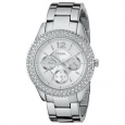 Fossil Women's Stella ES3588 Silver Stainless-Steel Quartz Watch with Silver Dial