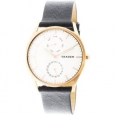 Skagen Men's Holst SKW6372 Rose-Gold Leather Japanese Quartz Fashion Watch