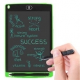 Ink Free Paperless 8.5-inch Writing & Drawing Graphics Tablet for Kids (One Touch Erase + Lightweight + No Mess) - Green