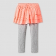 Infant Toddler Girls' Glitter Fleece Lounge Pant - Primo Pink 18 M