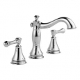Delta Cassidy Wide Spread Lavatory Faucet with Metal Pop-Up 3597LF-MPU Chrome
