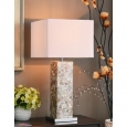 Design Craft Marino Mother of Pearl Finish 30-inch Table Lamp
