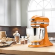 KitchenAid KSM150PSTG Tangerine 5-Quart Artisan Tilt-Head Stand Mixer