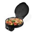 NutriChef PKPZM12 Black Electric Pizza Maker/Pizza Oven