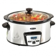 Bella Stainless Steel 5-quart Programmable Slow Cooker