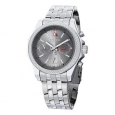 SO&CO New York Men's Monticello Quartz Day and Date Watch with Stainless Steel Link Bracelet