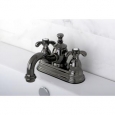 Victorian Spout Black Stainless Steel Bathroom Faucet