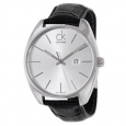 Calvin Klein Men's 'Exchange' Stainless Steel Black Swiss Quartz Watch