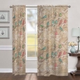 Laural Home Birds in Bloom 84 Inch Sheer Curtain Panel