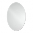 Frameless Beveled Oval Wall Mirror by The Better Bevel