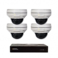 Q-See 8 Channel HD IP Security System with 4-4MP Dome Cameras, 2TB HDD