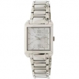 Timex Women's Style Premium T2P404 Silver Stainless-Steel Quartz Fashion Watch