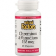 Natural Factors Chromium And Vanadium 125 mcg - 90 Capsules