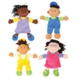Ethnic Soft Dolls (Set of 4)