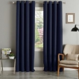 Aurora Home Grommet Top Thermal Insulated 96-inch Blackout Curtain Panel Pair - 52 x 96