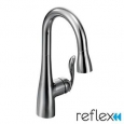 Moen 5995 Single Handle Pulldown Spray Bar Faucet with Reflex Technology from the Arbor Collection
