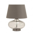 Modern Reflections Grey Table Lamp (As Is Item)