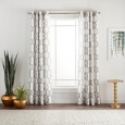 ATI Home Kochi Linen Blend Grommet-top Curtain Panel Pair