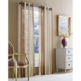 Five Queens Court Rockland Striped Sheer Curtain