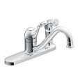 Moen CA87019 Kitchen Faucet with Side Spray from the Lindley Collection